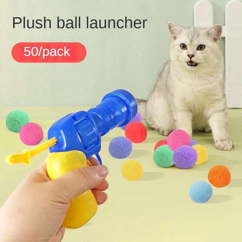 Interactive Cat Ball Launcher