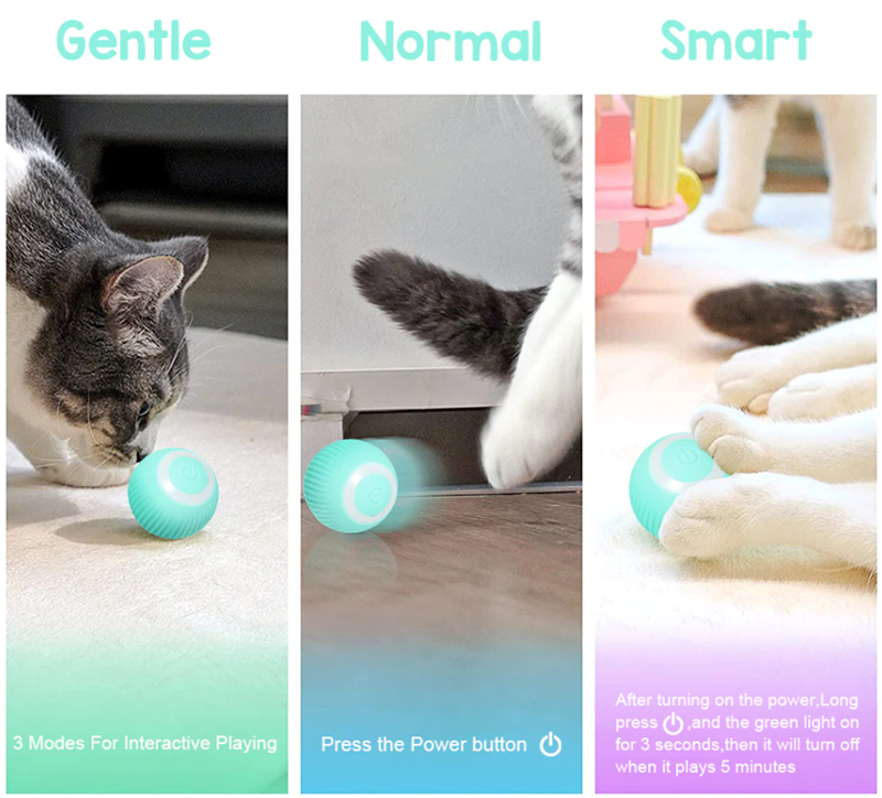 Smart Automatic Cat Ball